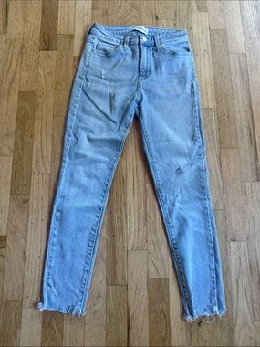 Just Black Light Blue High-Rise Skinny Jeans